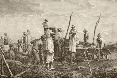 Graven naar diamanten in Zuid-Afrika